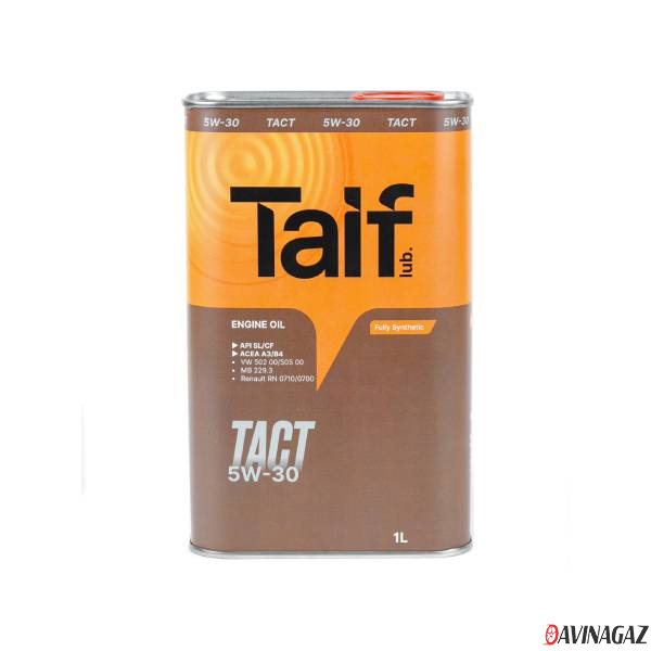 Масло моторное синтетическое - TAIF TACT 5W30, 1л