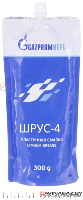 GAZPROMNEFT - Пластичная смазка ШРУС-4, 150г / 2389907091