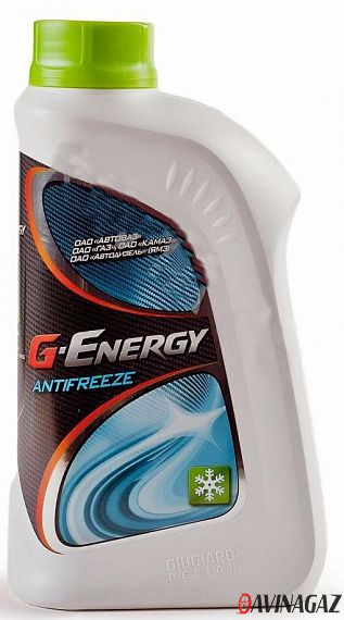 Антифриз готовый - G-Energy Antifreeze -40 G12 (зеленый), 1кг