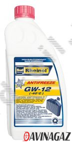 Антифриз готовый G12, G12+ - Swd Rheinol Antifreeze GW-12, 1.5л