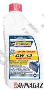 Антифриз концентрированный G12, G12+ - Swd Rheinol Antifreeze GW-12 Konzentrat, 1.5л