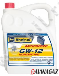 Антифриз концентрированный G12, G12+ - Swd Rheinol Antifreeze GW-12 Konzentrat, 5л