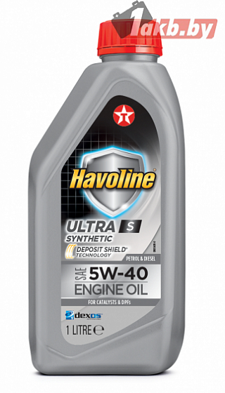 Масло моторное синтетическое - Texaco Havoline Ultra S 5W-40 1л