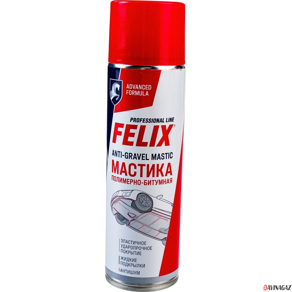 FELIX - Полимерно-битумная мастика, 650мл / 411040023