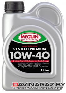 Моторное масло - MEGUIN MEGOL MOTORENOEL SYNTECH PREMIUM 10W40, 1л / 4339
