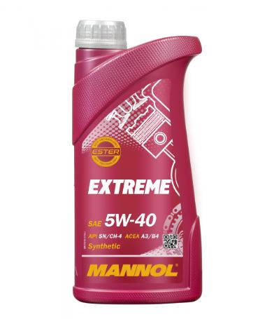 Масло моторное синтетическое - MANNOL 7915 Extreme 5W40, 1л (44 / MN7915-1)