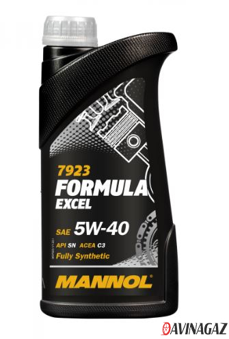 Масло моторное синтетическое - MANNOL 7923 Formula Excel 5W40, 1л (57713 / MN7923-1)