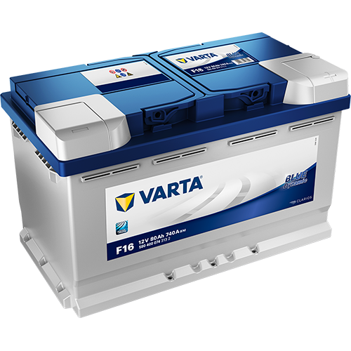 Аккумулятор - VARTA BLUE DYNAMIC 80Ah 740A R+ 315x175x190мм / 580 400 074