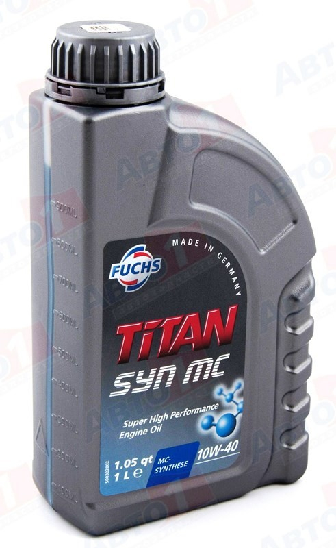 Масло моторное полусинтетическое - FUCHS TITAN SYN MC 10W40, 1л