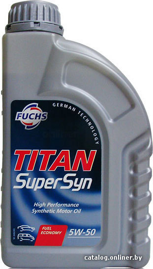 Масло моторное синтетическое - FUCHS TITAN Supersyn 5W50 1л