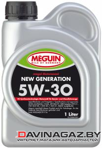Моторное масло - MEGUIN MEGOL MOTORENOEL NEW GENERATION 5W30, 1л / 6512