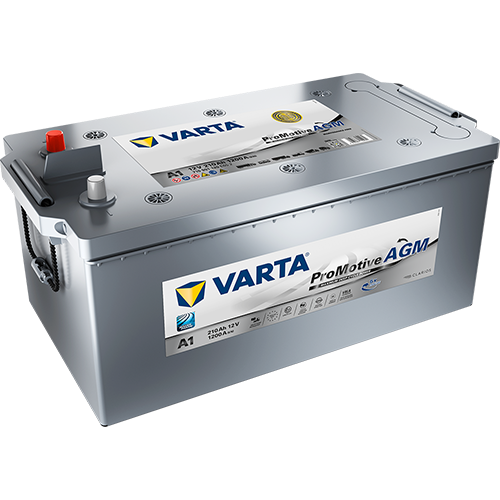 Аккумулятор для коммерческой техники - VARTA ProMotive AGM 210Ah 1200A L+ 518x276x242мм / 710 901 120