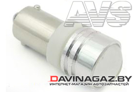 AVS - Светодиодная лампочка белая В019 Т8 (BA9S) 1W, 2шт / A80639S