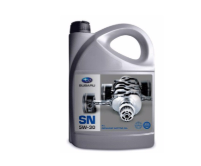Масло моторное синтетическое - SUBARU 4л - 5W30 ENGINE OIL SN