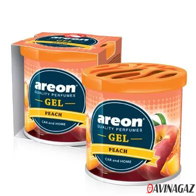 AREON - Ароматизатор GEL Peach гель, 80гр / ARE-GCK21