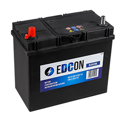 Аккумулятор - EDCON 12V 45Ah 330A (L+) 238x129x227mm / DC45330L