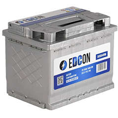 Аккумулятор - EDCON 12V 60Ah 540A (R+) 242x175x190mm / DC60540RM