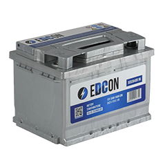 Аккумулятор - EDCON 12V 63Ah 640A (R+) 242x175x175mm / DC63640R1M