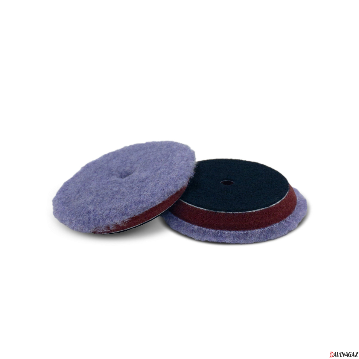 DETAIL - Фиолетовый меховой полировальный круг, 100мм / DT-0482