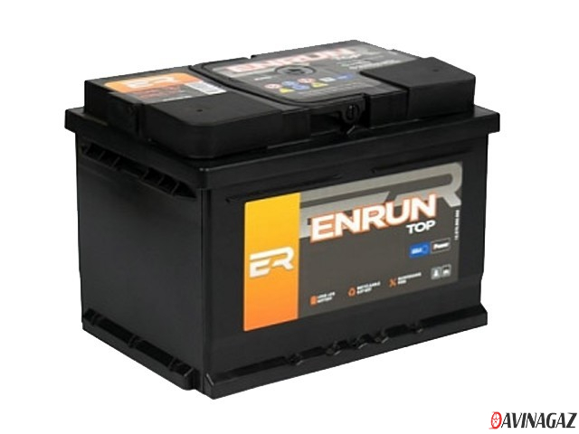 Аккумулятор - ENRUM TOP 65Ah 650A (R+) 242x175x175мм / ET650