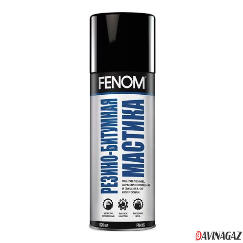 FENOM - Резино-битумная мастика, 520мл / FN415