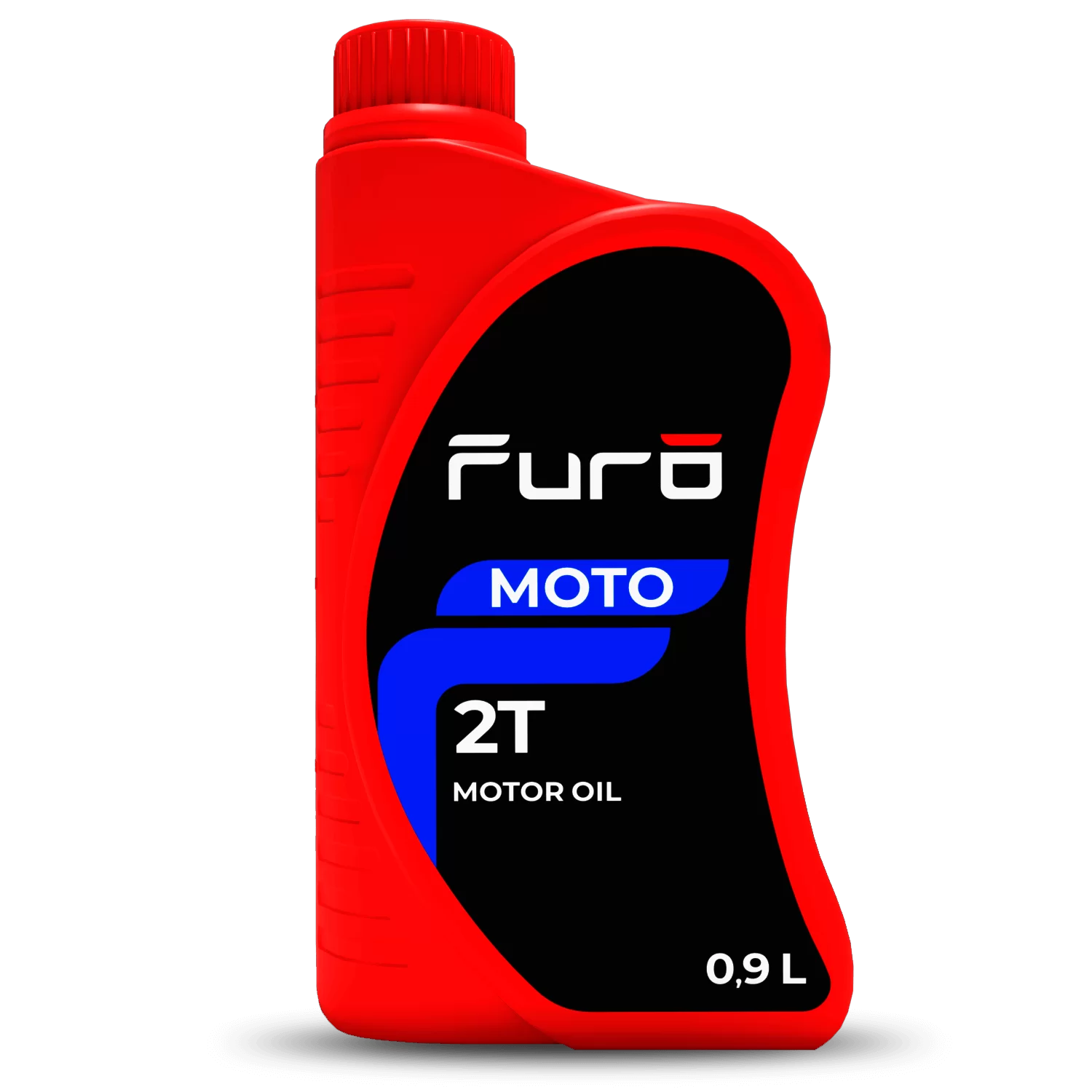 2-х тактное минеральное моторное масло - FURO 2T, 0.9л / FR001