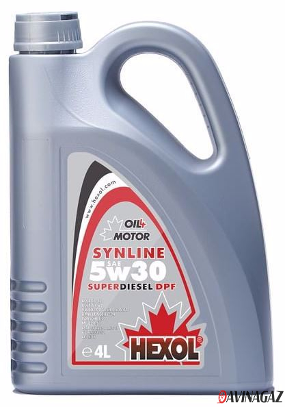 Моторное масло синтетическое - HEXOL SYNLINE SUPERDIESEL DPF 5W30, 4л