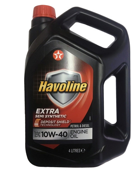 Масло моторное полусинтетическое - Texaco Havoline Extra 10W-40 4л