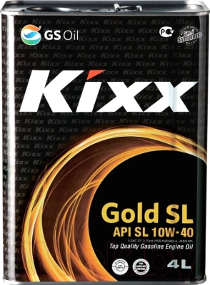 Масло моторное полусинтетическое - KIXX Gold SL 10W-40 4л