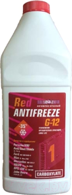 Антифриз MegaZone красный G12 -35С, 1 кг (готовый)