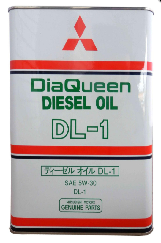 Масло моторное синтетическое - MITSUBISHI Diesel SAE 5W-30 DL-1 (4л)