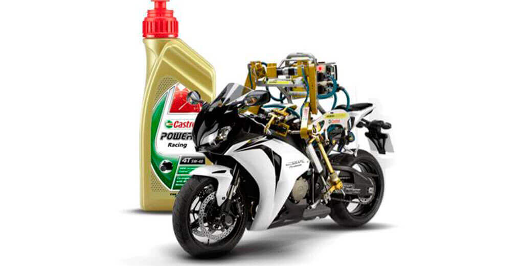 Автомобильное масло в мотоцикл