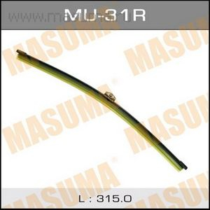 MU-31R MASUMA щетка плоская! 315мм, задняя\ пластик