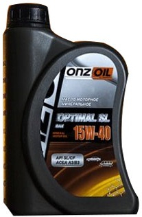 Масло моторное минеральное - ONZOIL Optimal SL 15W40 0,9л