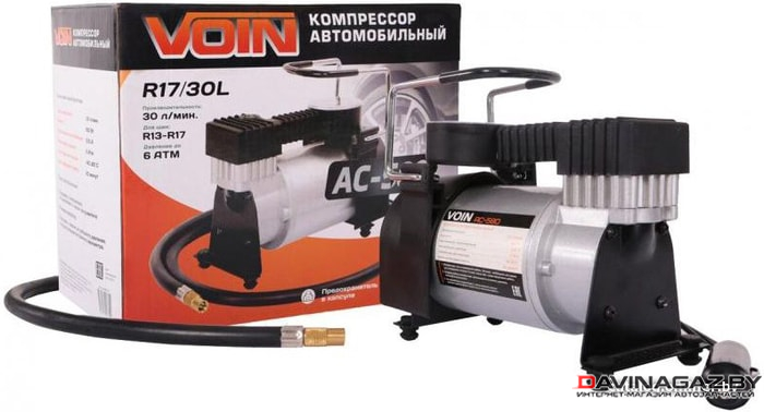 VOIN - Автомобильный компрессор AC-580, 30 л/мин / R17/30L