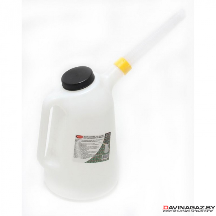 ROCKFORCE - Емкость мерная пластиковая для заливки масла, 1л / RF-887C001