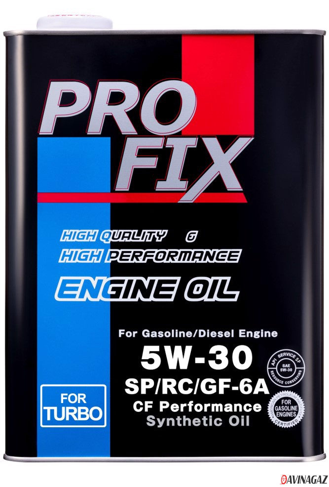 Масло моторное синтетическое - PROFIX Engine Oil SP 5W30, 4л