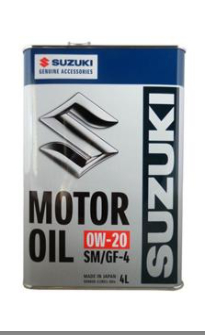 Масло моторное синтетическое - SUZUKI MOTOR OIL SM 0W-20, 4L