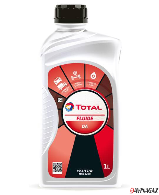 Гидравлическая жидкость - TOTAL FLUIDE DA, 1л