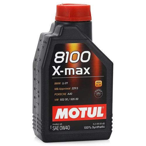 Масло моторное синтетическое - MOTUL 8100 X-MAX 0W-40 1л