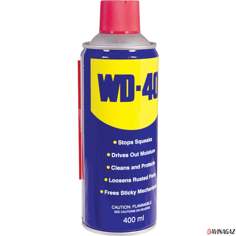 WD-40 - Очистительно-смазочная смесь, 400мл / WD40400