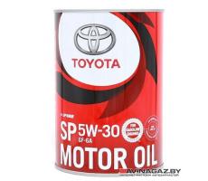 Моторное масло - TOYOTA SP MOTOR OIL 5W30, 1л / 08880-13706