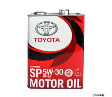 Моторное масло - TOYOTA SP MOTOR OIL 5W30, 4л / 08880-13705