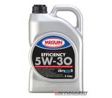 Моторное масло - MEGUIN MEGOL MOTORENOEL EFFICIENCY 5W30, 5л / 3194
