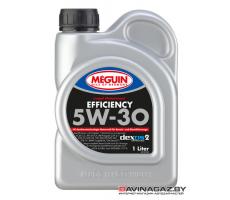 Моторное масло - MEGUIN MEGOL MOTORENOEL EFFICIENCY 5W30, 1л / 3196