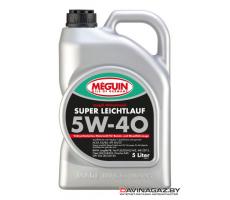 Моторное масло - MEGUIN MEGOL SUPER LEICHTLAUF 5W40, 5л / 4809