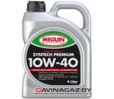 Моторное масло - MEGUIN MEGOL MOTORENOEL SYNTECH PREMIUM 10W40, 4л / 6475