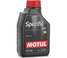 Масло моторное синтетическое - MOTUL SPECIFIC LL-04 5W-40, 1л
