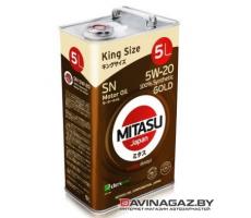 Моторное масло - MITASU GOLD SN 5W20, 5л / MJ-1005