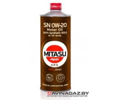 Моторное масло - MITASU GOLD SN 0W20, 1л / MJ-1021